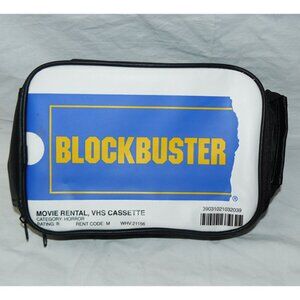 Bioworld Blockbuster Video VHS Cassette Tape Insulated Lunch Bag, NWOT